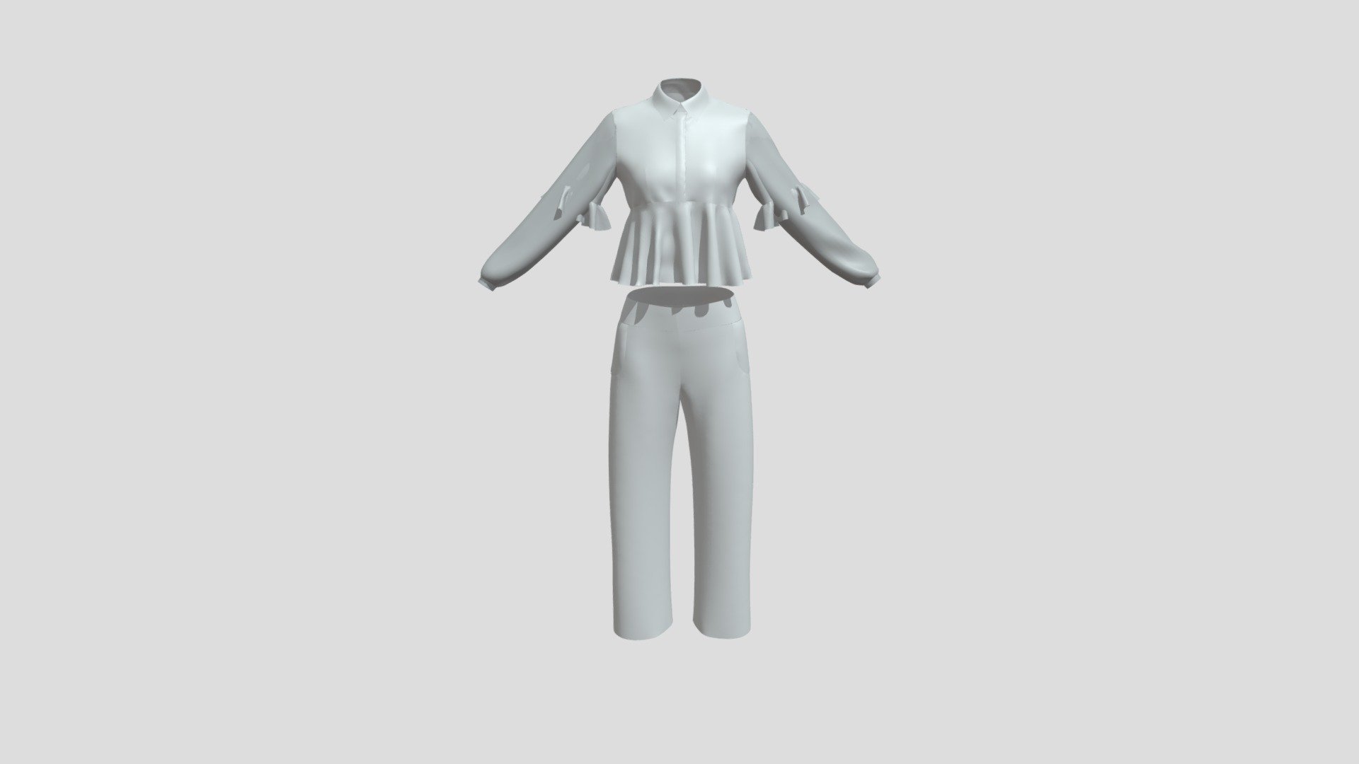 Peplum With Phand - 3D model by lokeshe [a3ecd42] - Sketchfab
