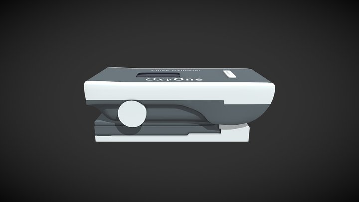 Pulse Oximetry Low Poly 3D Model