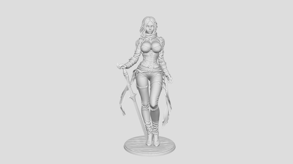 Crimson Valkyrie Figurine