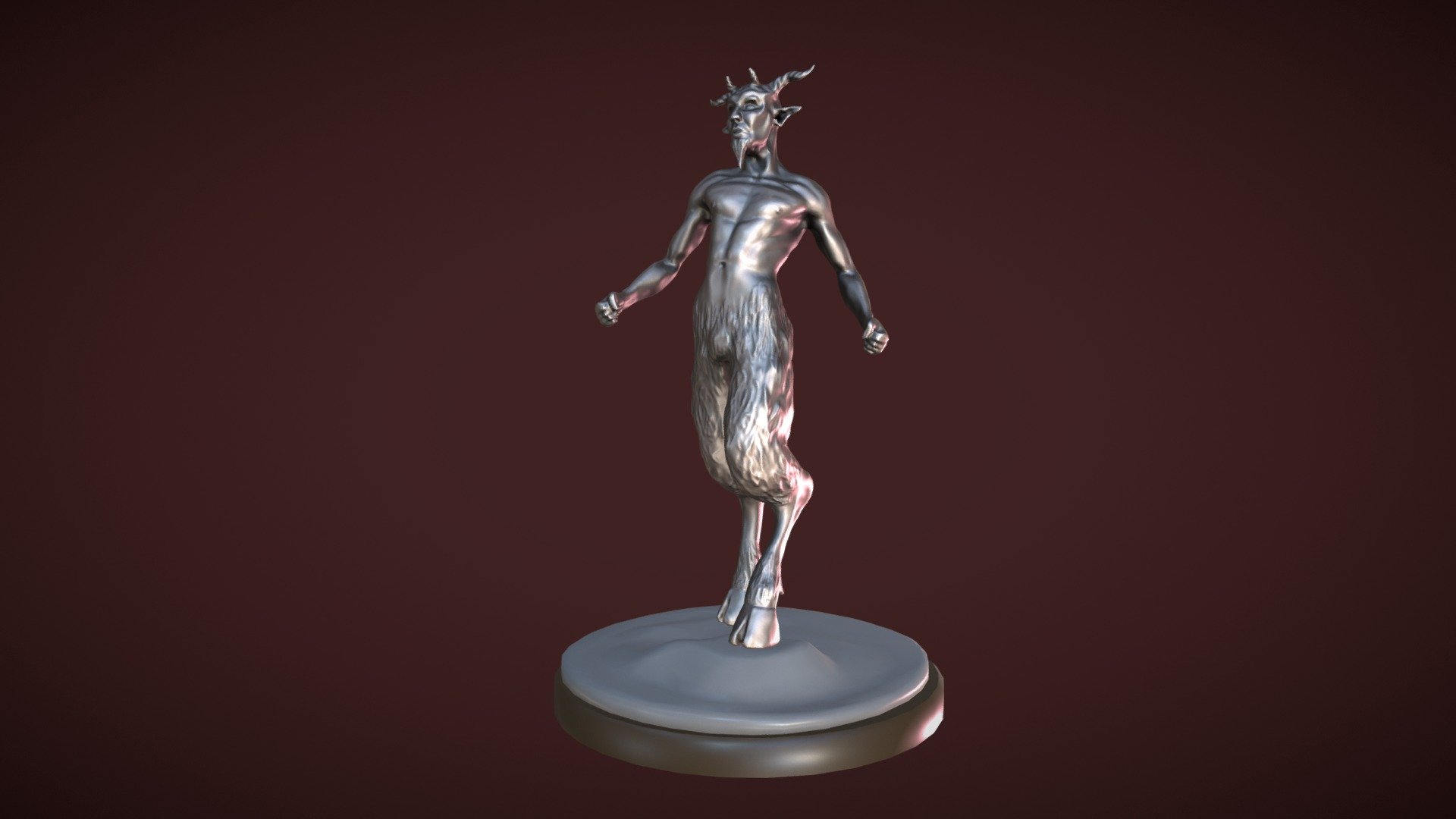 Pan - Sculpt January 2018 - no 12 - 3D model by grant.abbitt [a3f01e0 ...