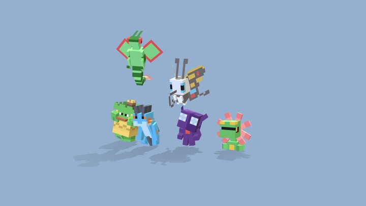 My Gen 3 Squad 3D Model
