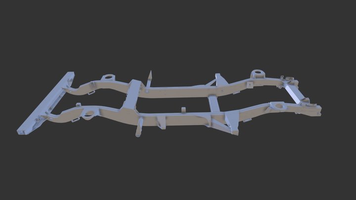 Landy Chassis 3D Model