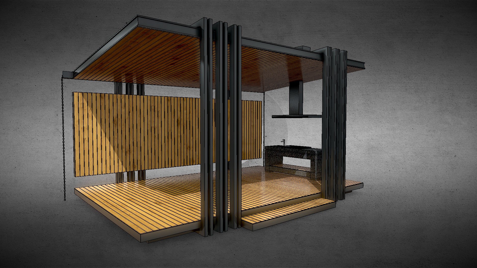 беседка 2 - Buy Royalty Free 3D model by 3DGrom (@dizartoren) [a3f1b35 ...