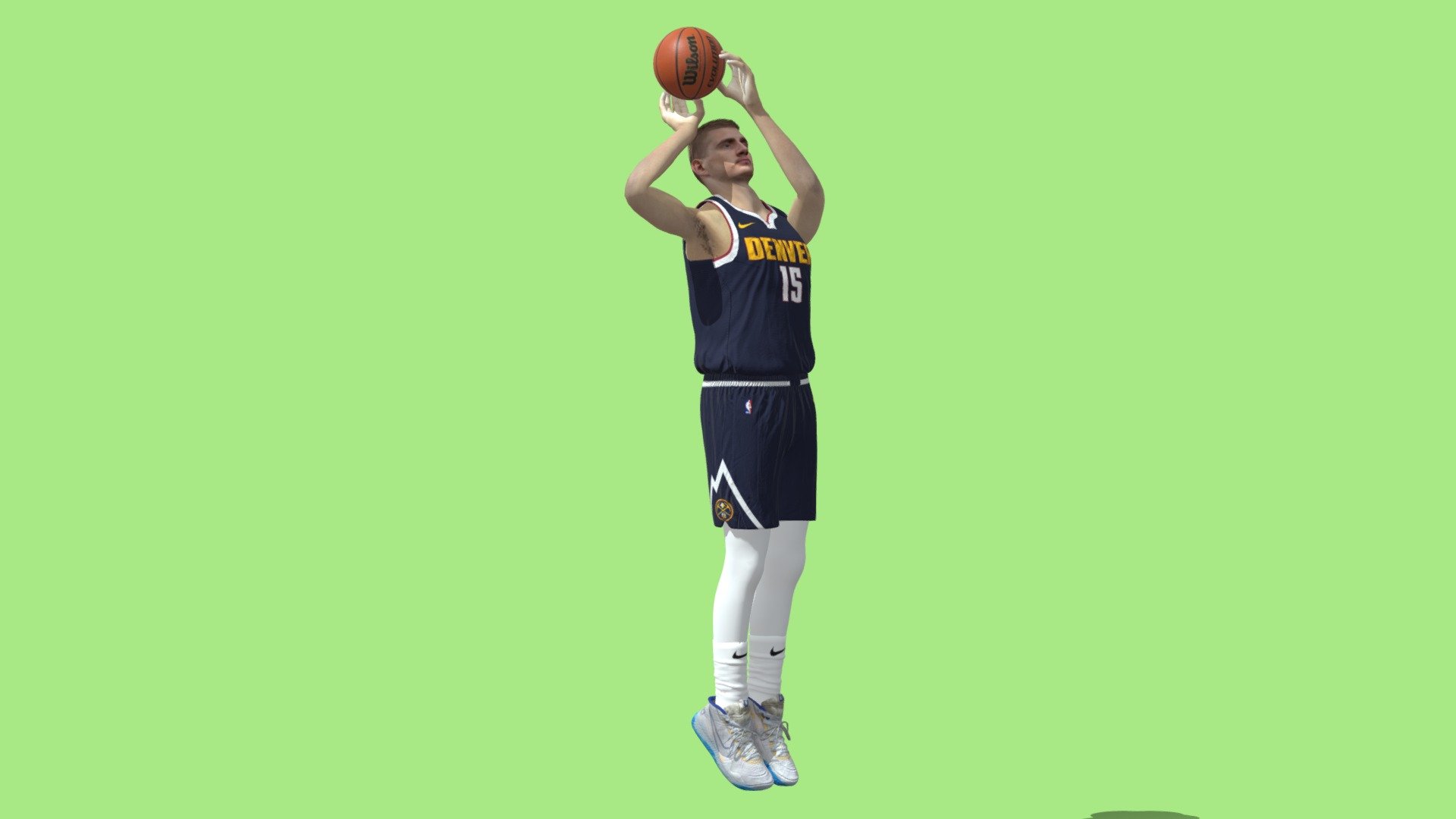 3D Rigged Nikola Jokic NBA shooting - 3D model by 3dpassion.net ...