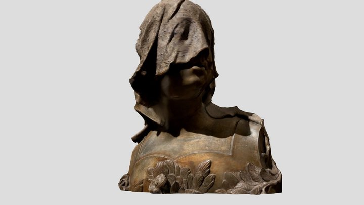 Kapuziner Head Ornament 3D Model