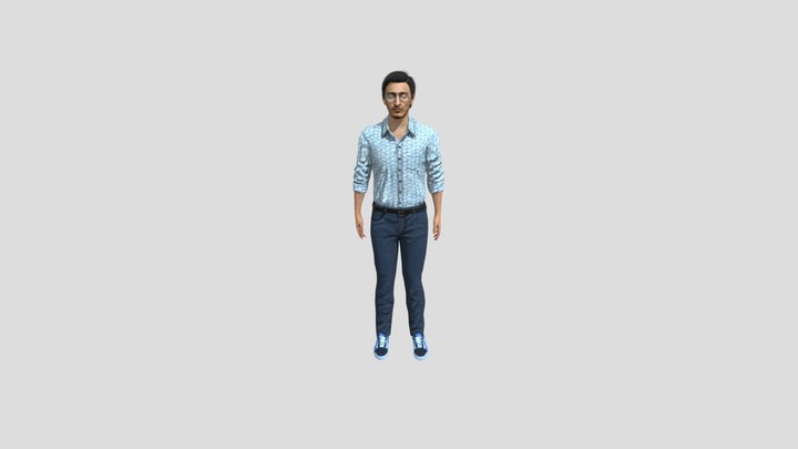 My AVATAR 25 - Fancy T-shirt (Data Center) 3D Model