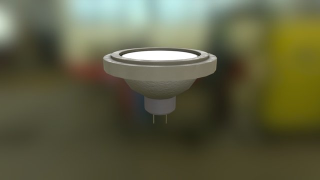 MR16 Lamp 3D Model