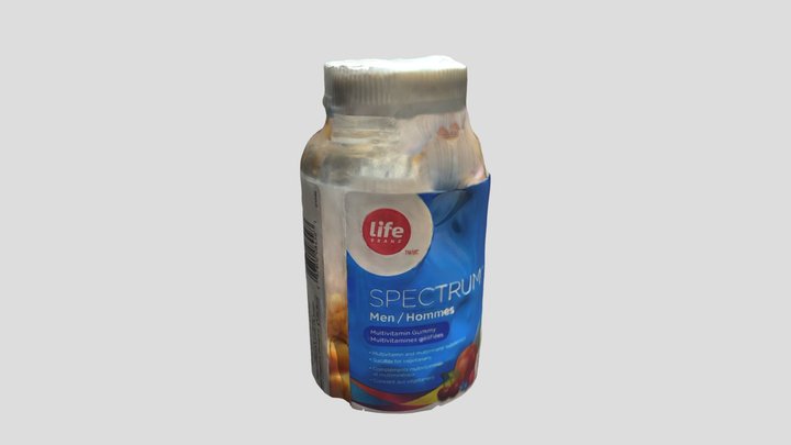 Vitamin jug 3D Model