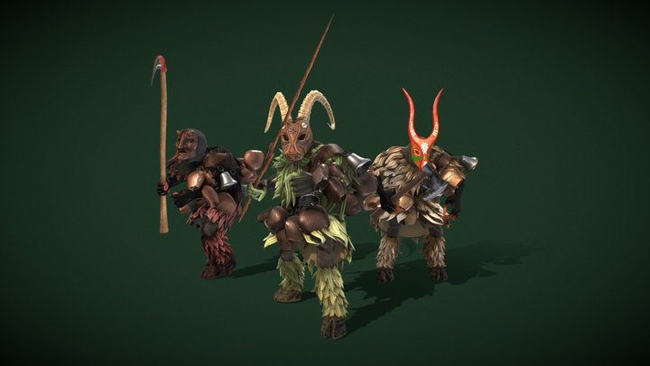Spirit Wards 5, 6 &7 3D Model