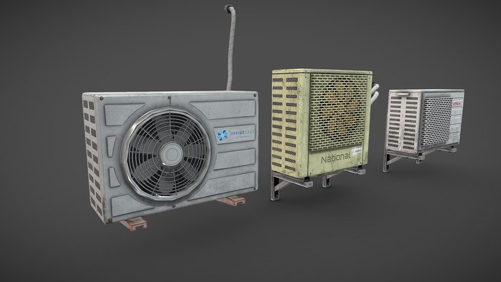 Conditioner 3D Model