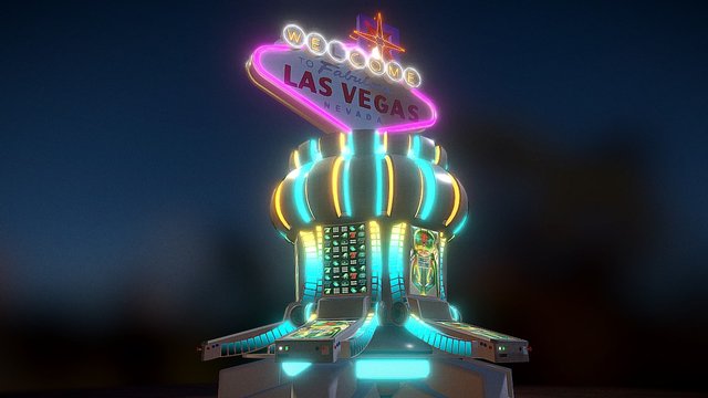 NTGL Just Vegas POD 3D Model