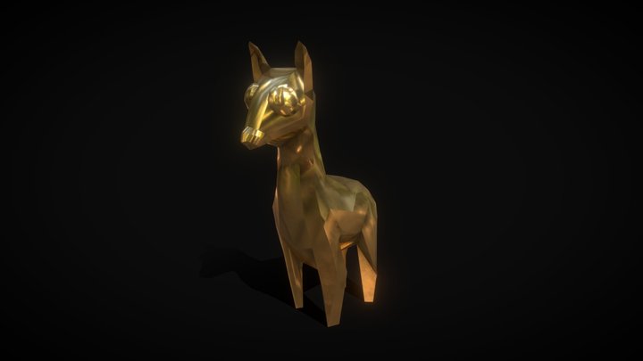 Sparks way home: Collectible lama 3D Model