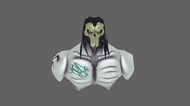 Darksiders Death Bust 3D Model