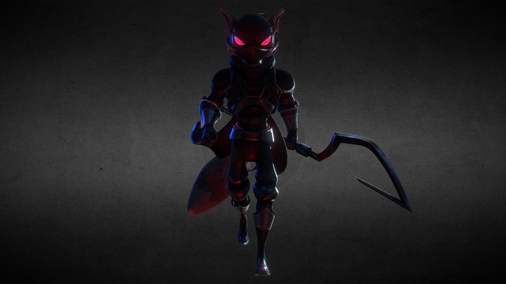 Dark Cooper 3D Model
