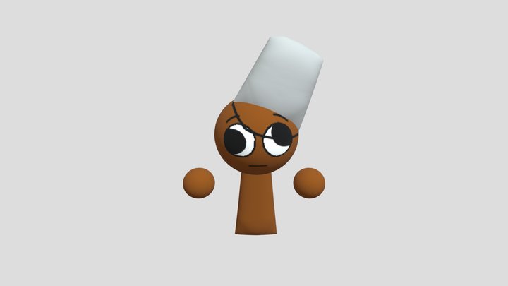 Brud (Sprunki) 3D Model
