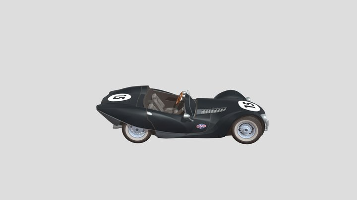 black Car 3D Model