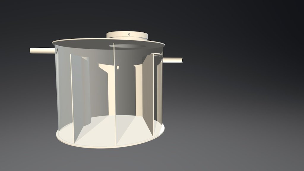 Separator ropopochodnych Otwarty — Sketchfab embed 3D viewer