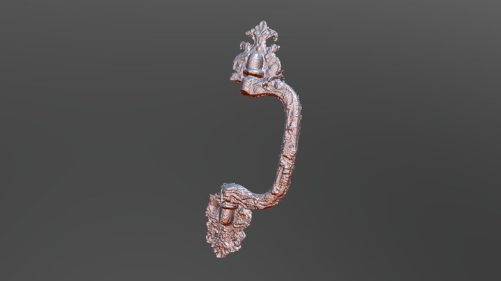 Coffin Handle 3D Model