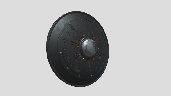 Magical Shield 3D Model