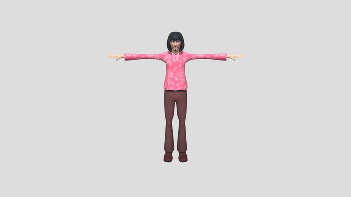 Uncle Billy 3D Model