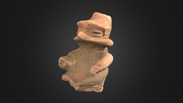 Figurilla Antropomorfa | Anthropomorphic figure 3D Model