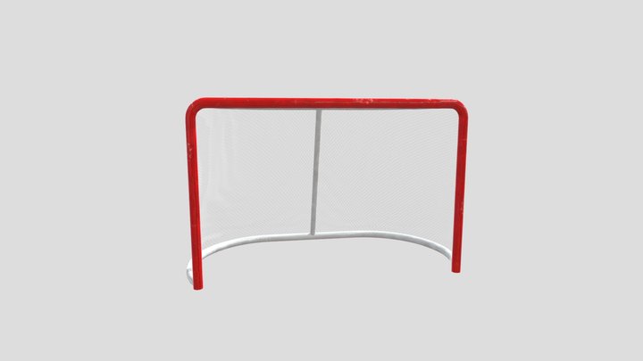 Hockey Net 3D Model