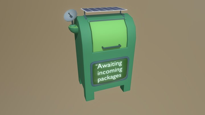 Delivery box 3D Model