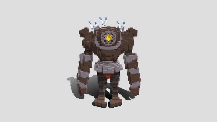 Ruin Guard 3D Model
