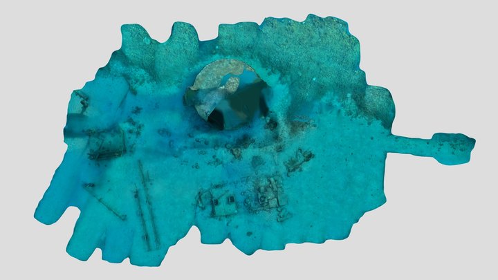 Underwater Infrustructure - Hydrus Micro AUV 3D Model