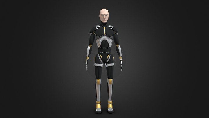 cyborg 3D Model