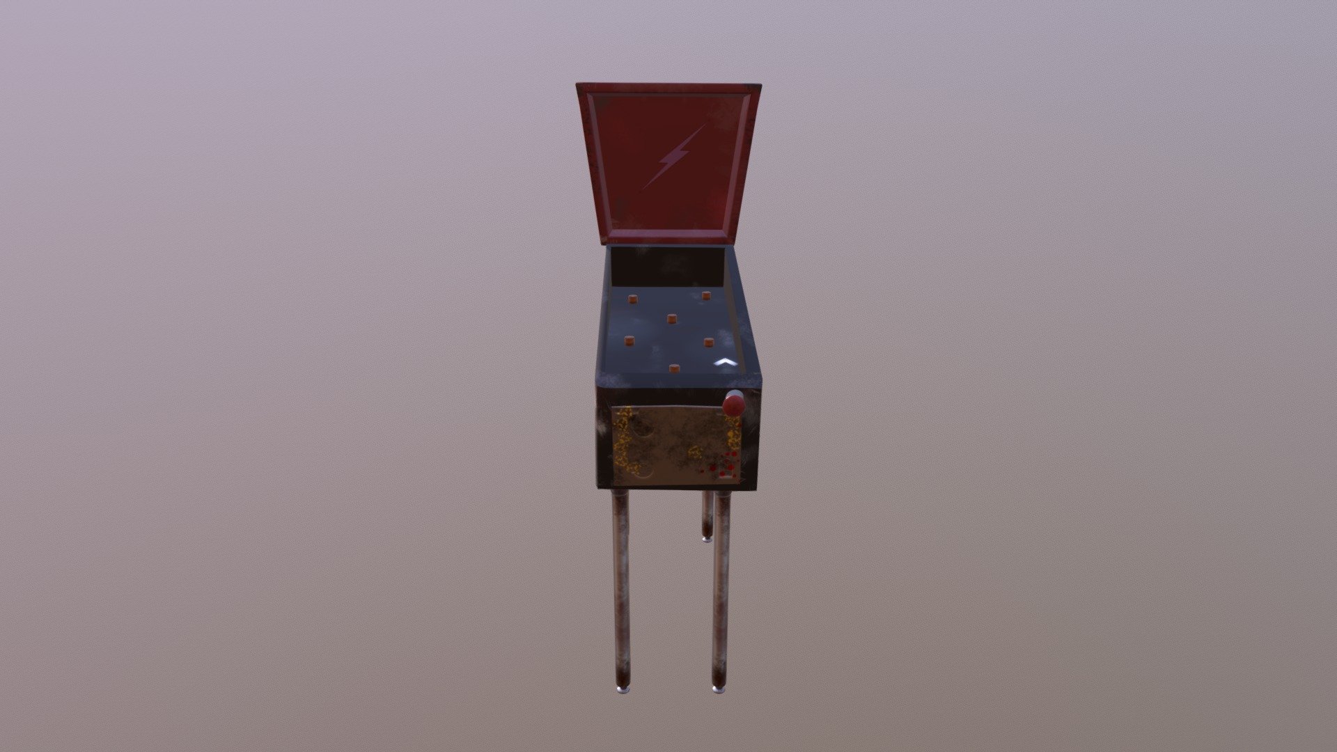 pinball machine - 3D model by josefinarongvaux [a40035f] - Sketchfab