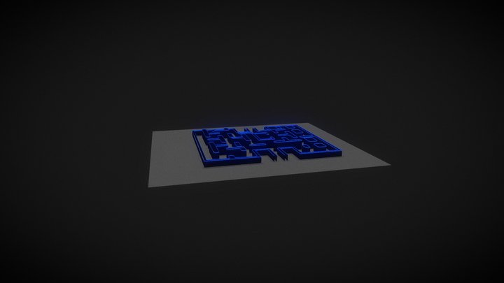 Pac Man Map (MODERNO) 3D Model