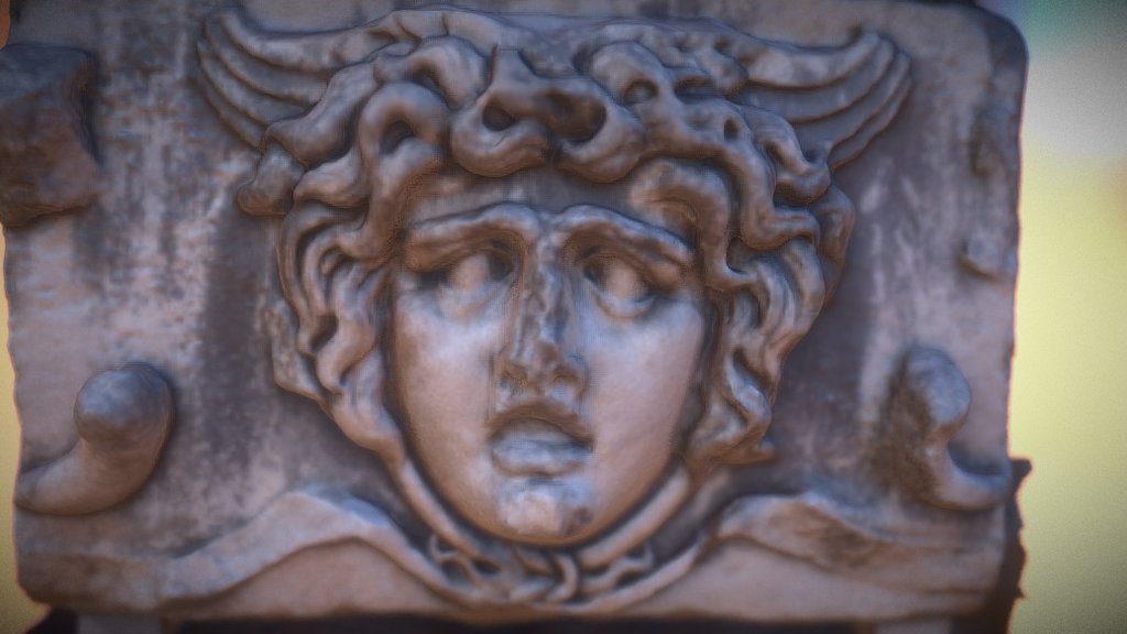 MEDUSA HEAD_ APOLLO TEMPLE, DIDIM