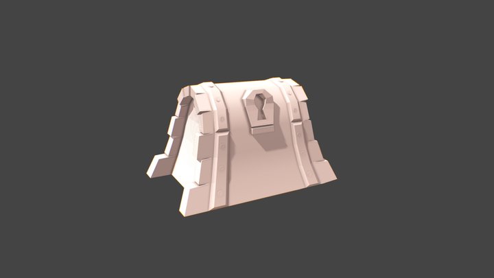 TreasureChest 3D Model