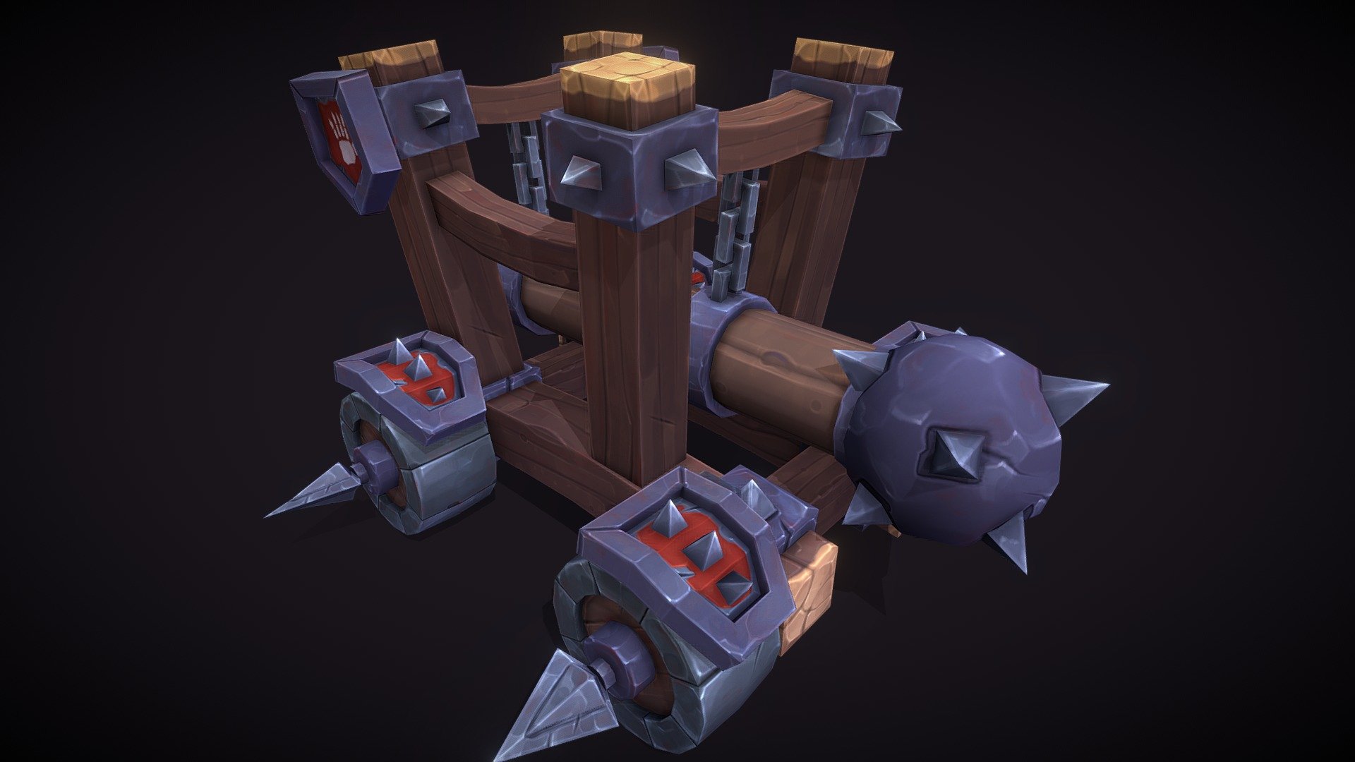 War Machines - Battering Ram - Buy Royalty Free 3D Model By ZugZug Art ...