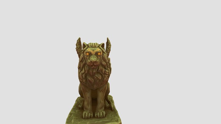Lion 3D Model
