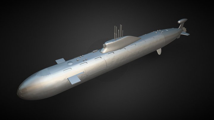 AKULA-335-GUEPARD 3D Model