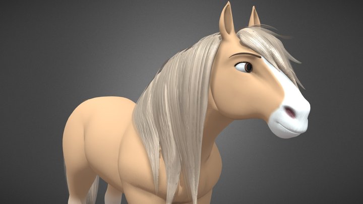 Esperanza Horse 3d 3D Model