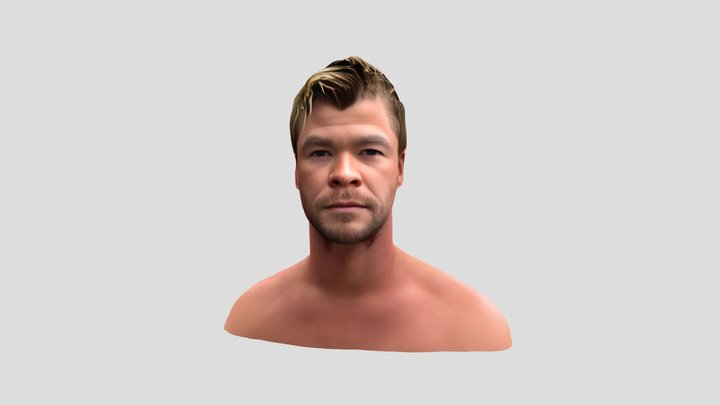 Chris Hemsworth 3D Model