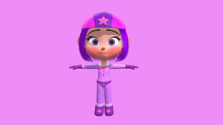 Vanellope Von Schweetz - 3D Model by ilham45