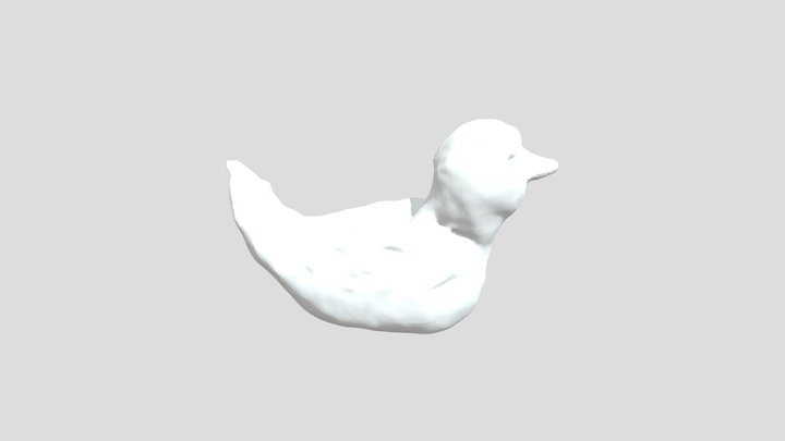 Clay Pigeon 3D Model