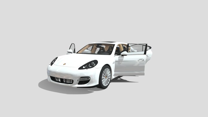 Porsche Panamera – Free 3D Model STL
