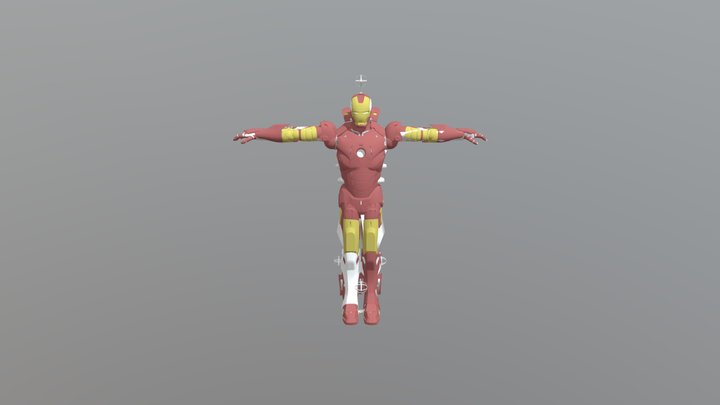 Jzb865er6v- Iron Man 3D Model