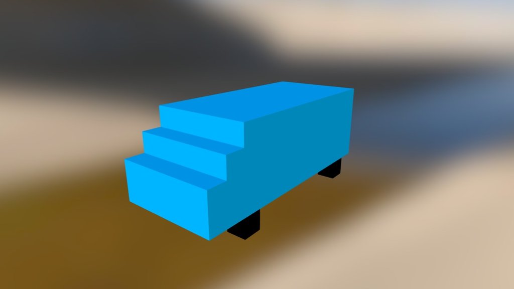 Pixel Art/Voxel Art (Bus)