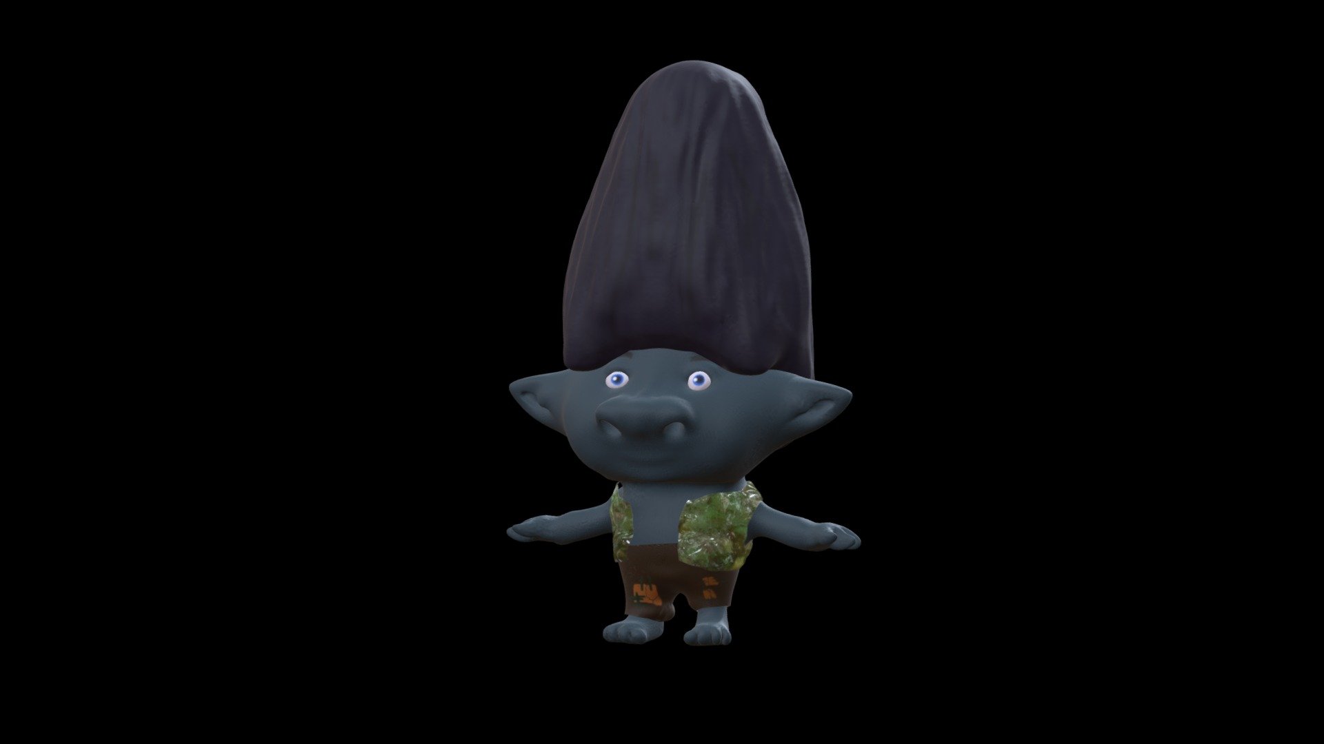 Branch trolls fanart3d - 3D model by moonGArt [a406c43] - Sketchfab