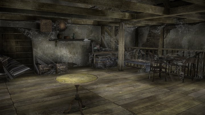 Silent hill-old attic – Free 3D Model STL