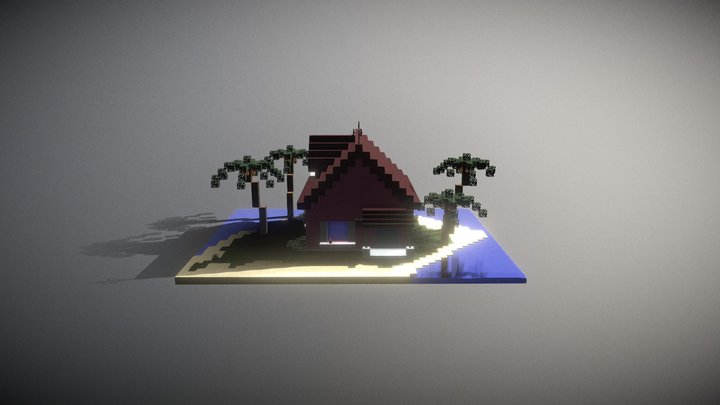 Kame House 3D Model