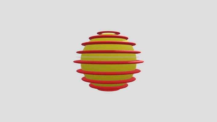 BBC Newsline Globe 3D Model