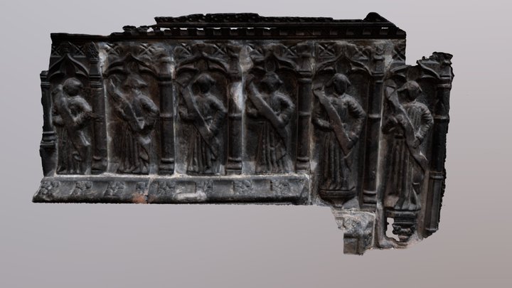 Glasgow Cathedral Disciples 3D Model