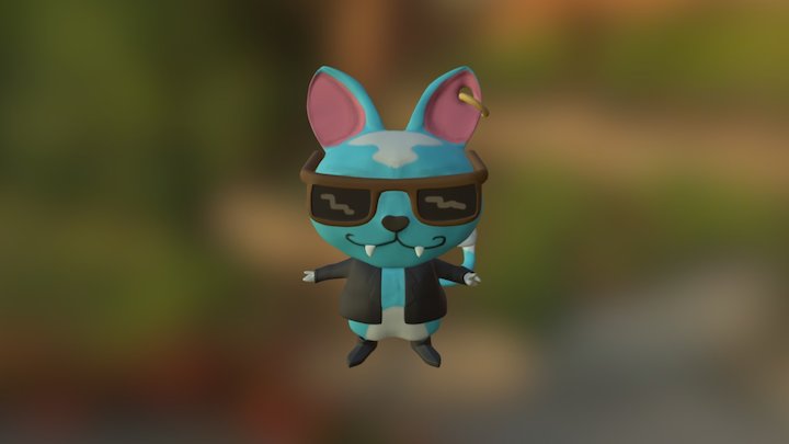 Gato Renegado 3D Model